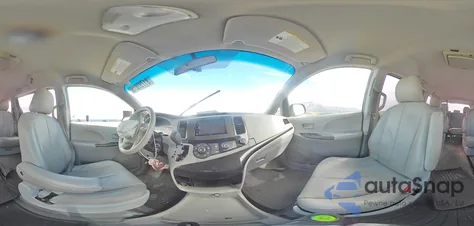 2013 Toyota Sienna из США, поврежденный, VIN 5TDZK3DC5DS319369